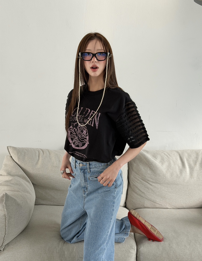 LOVABLE東大門實拍女裝新款推薦人氣休閑職業真品時尚T恤LOVABLET恤