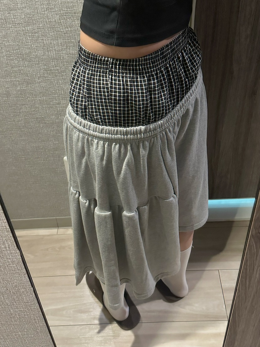 BYRING韓國代購女裝新款推薦人氣26春夏熱賣半身裙中短裙BYRING半身裙/中短裙