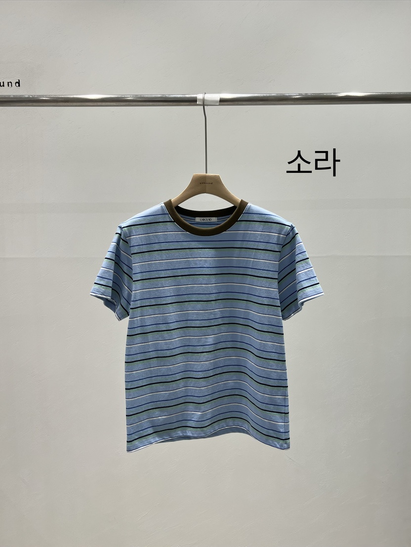 UNBOUND韓國直郵女裝新款休閑時尚真品人氣推薦26春夏T恤UNBOUNDT恤圖色3