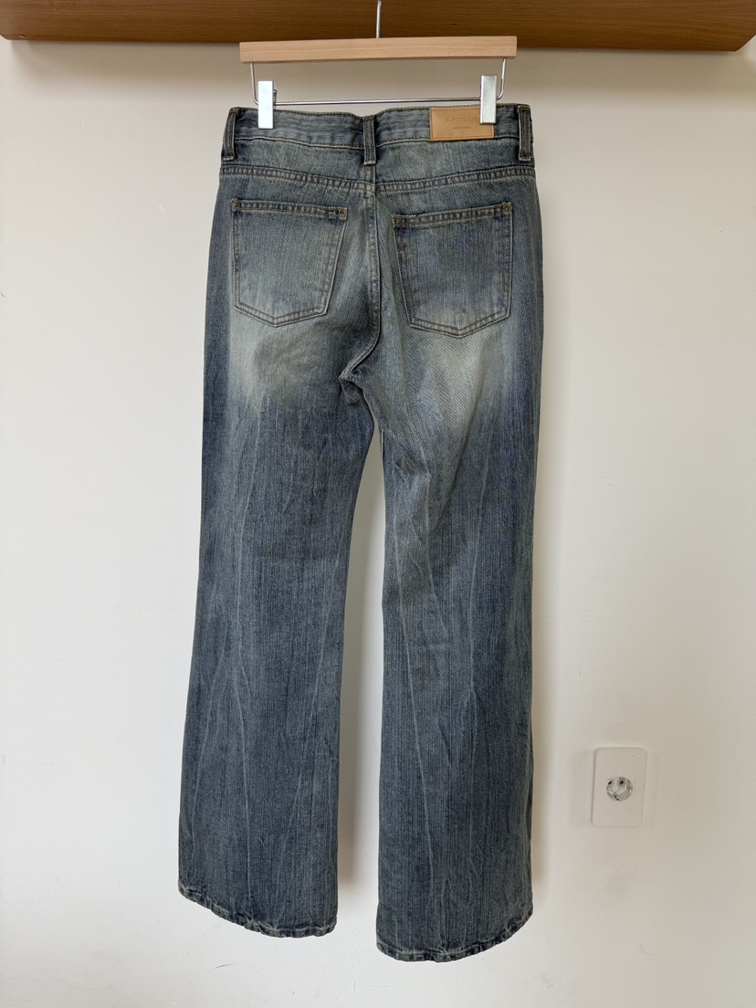 A P-STUDIO韓國直郵女士新款26春夏人氣推薦牛仔褲喇叭A P-STUDIO牛仔褲