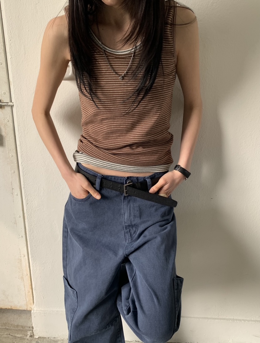 VAARA東大門直郵女裝新款真品26春夏熱賣人氣時尚吊帶背心VAARA吊帶/背心