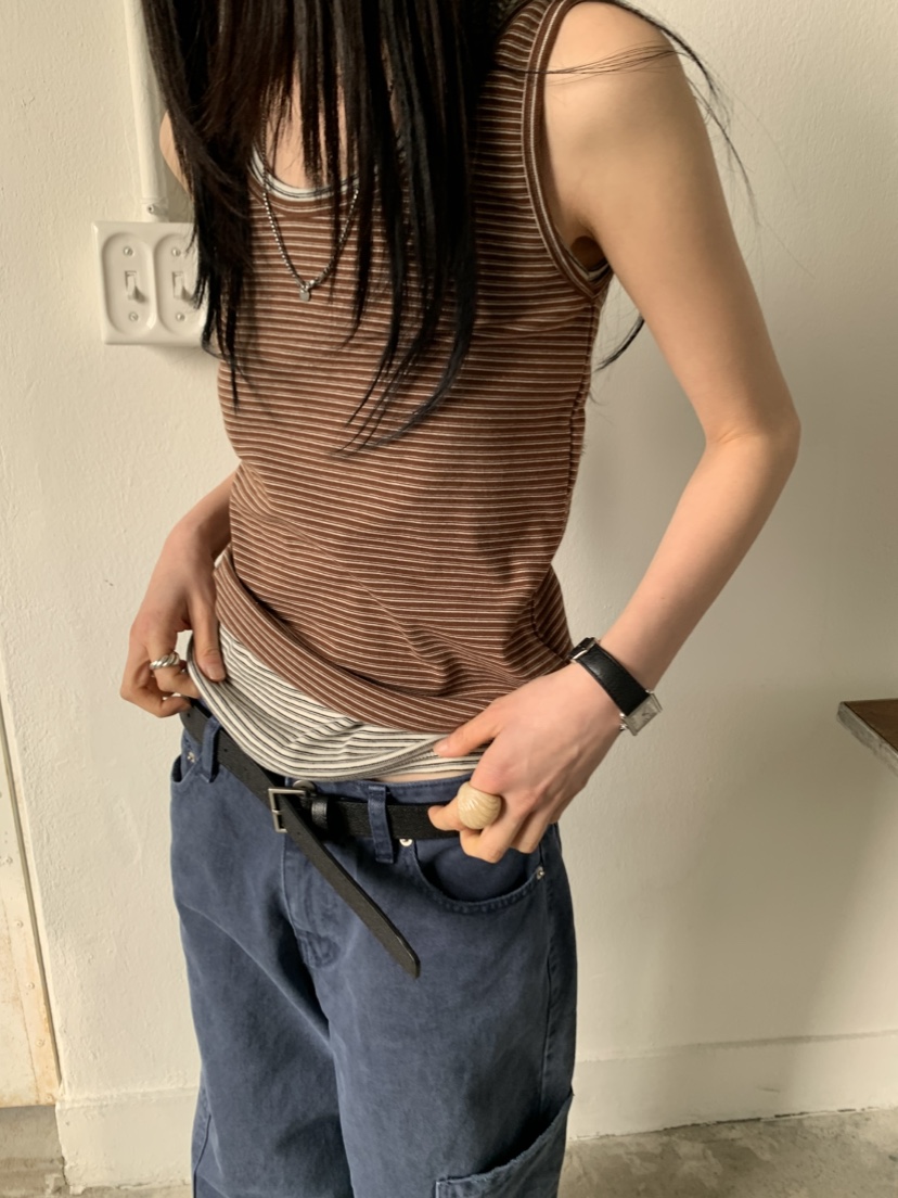 VAARA東大門直郵女裝新款真品26春夏熱賣人氣時尚吊帶背心VAARA吊帶/背心