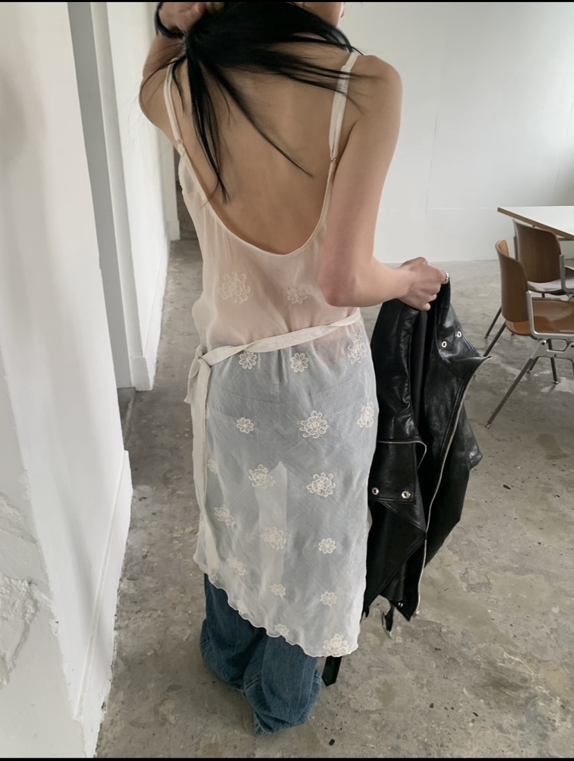 VAARA韓國代購女士新款26春夏時尚職業休閑連衣裙含包腰帶VAARA連衣裙