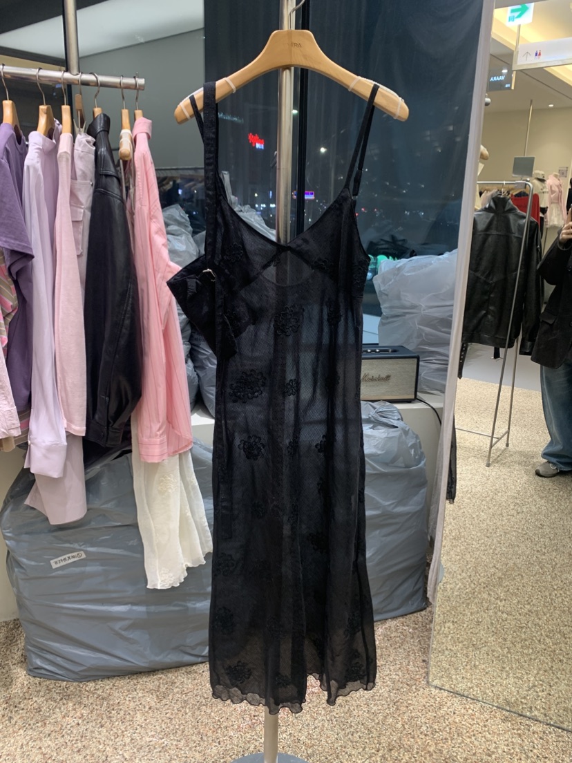 VAARA韓國代購女士新款26春夏時尚職業休閑連衣裙含包腰帶VAARA連衣裙圖色2