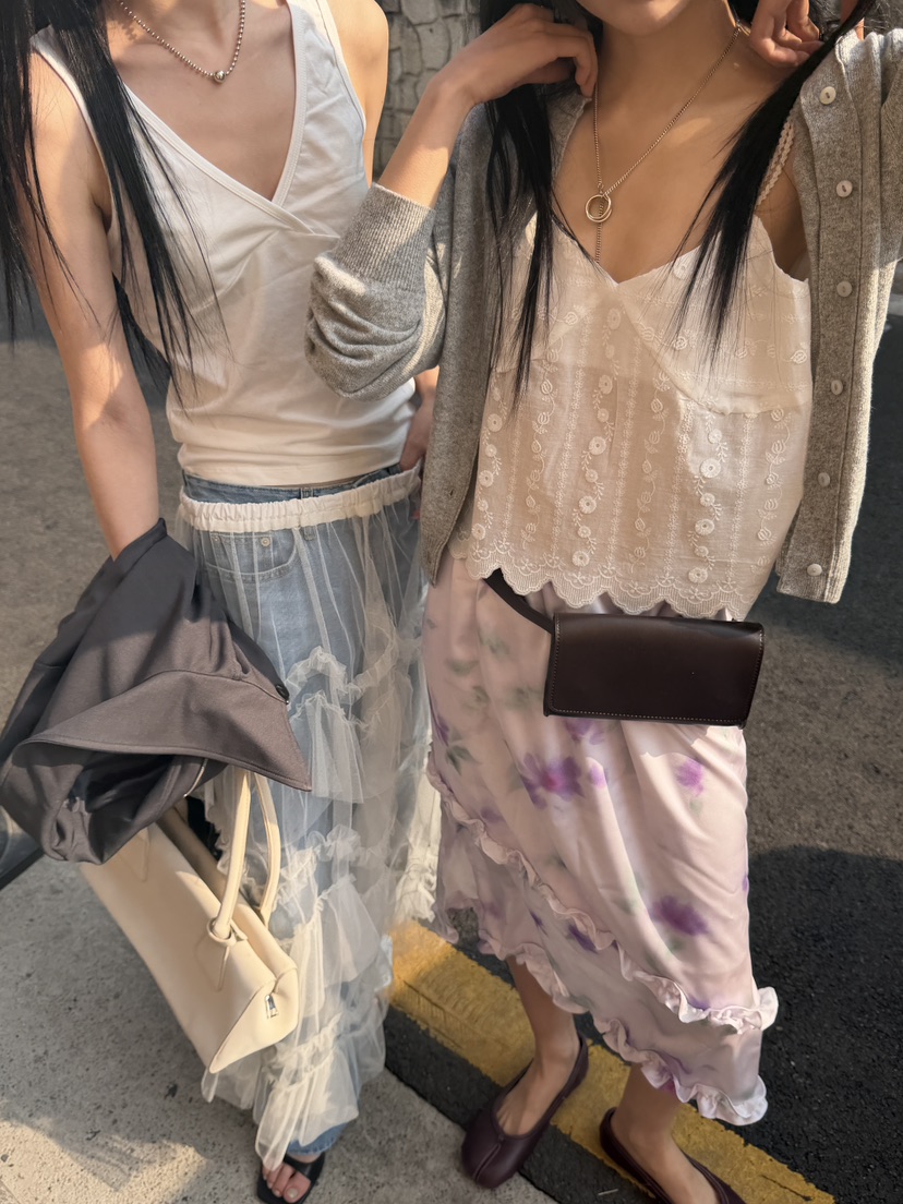 MURMUR東大門直郵女裝新品真品熱賣推薦26春夏半身裙中短裙MURMUR半身裙/中短裙