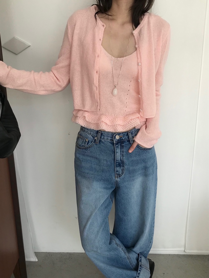 ESCHER東大門代購女士新款休閑26春夏推薦真品職業吊帶背心ESCHER吊帶/背心