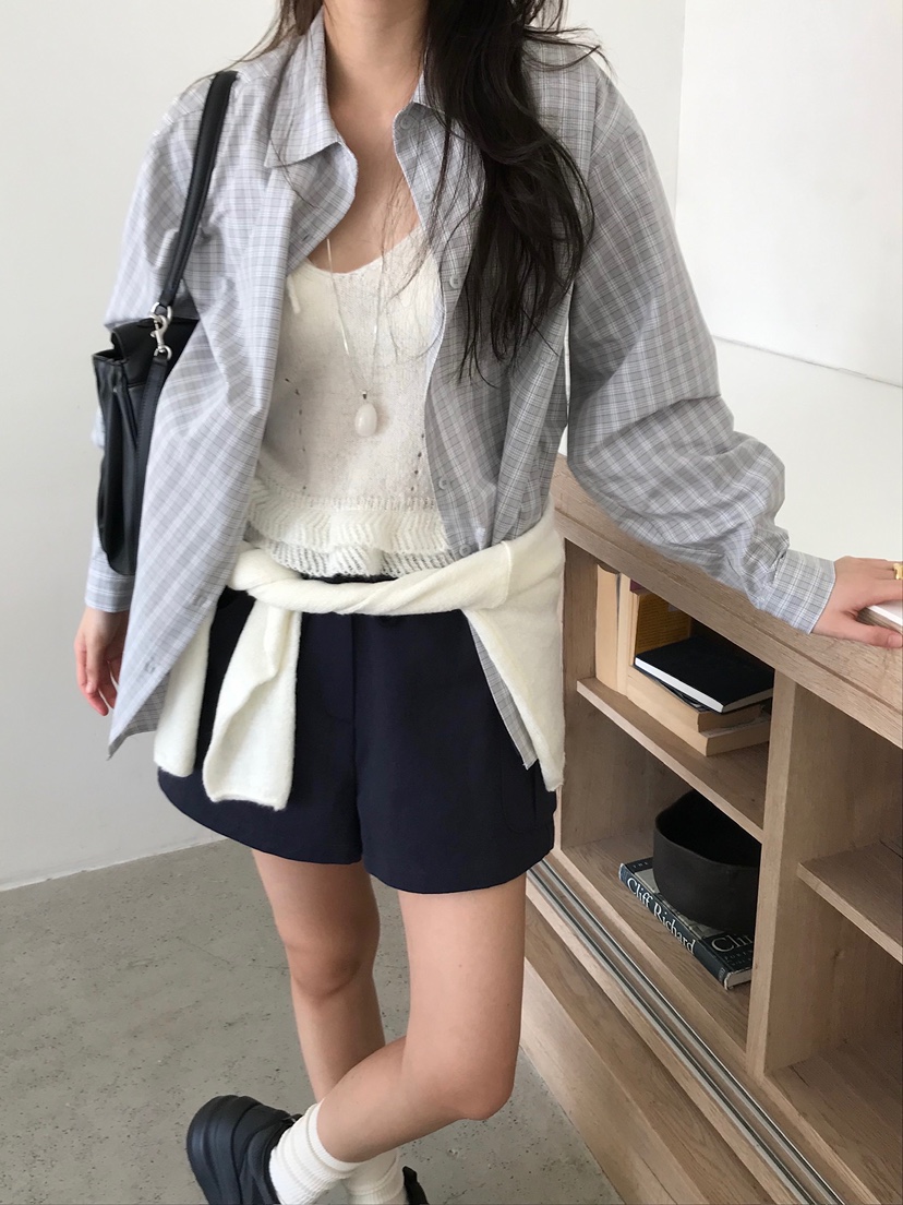 ESCHER東大門代購女士新款休閑26春夏推薦真品職業吊帶背心ESCHER吊帶/背心