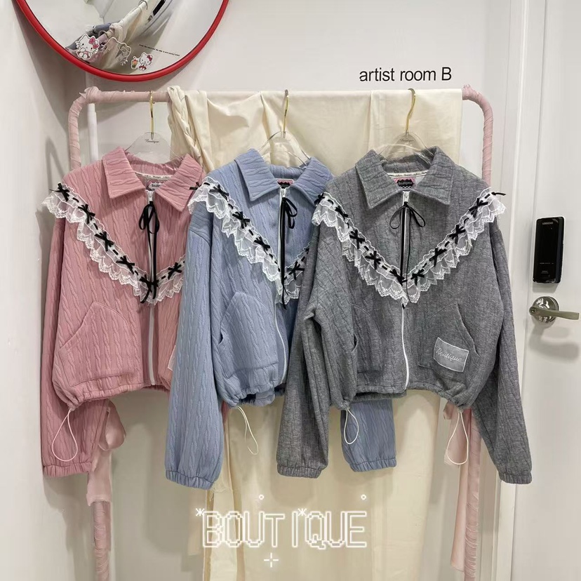 BOUTIQUE-L韓國代購女士新款推薦真品休閑時尚職業熱賣夾克BOUTIQUE-L夾克