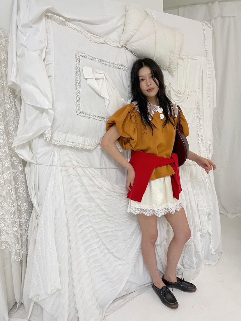 BOUTIQUE-L東大門實拍女裝新品真品休閑時尚人氣熱賣短裙BOUTIQUE-L短裙