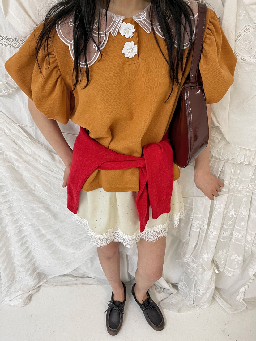 BOUTIQUE-L東大門實拍女裝新品真品休閑時尚人氣熱賣短裙BOUTIQUE-L短裙