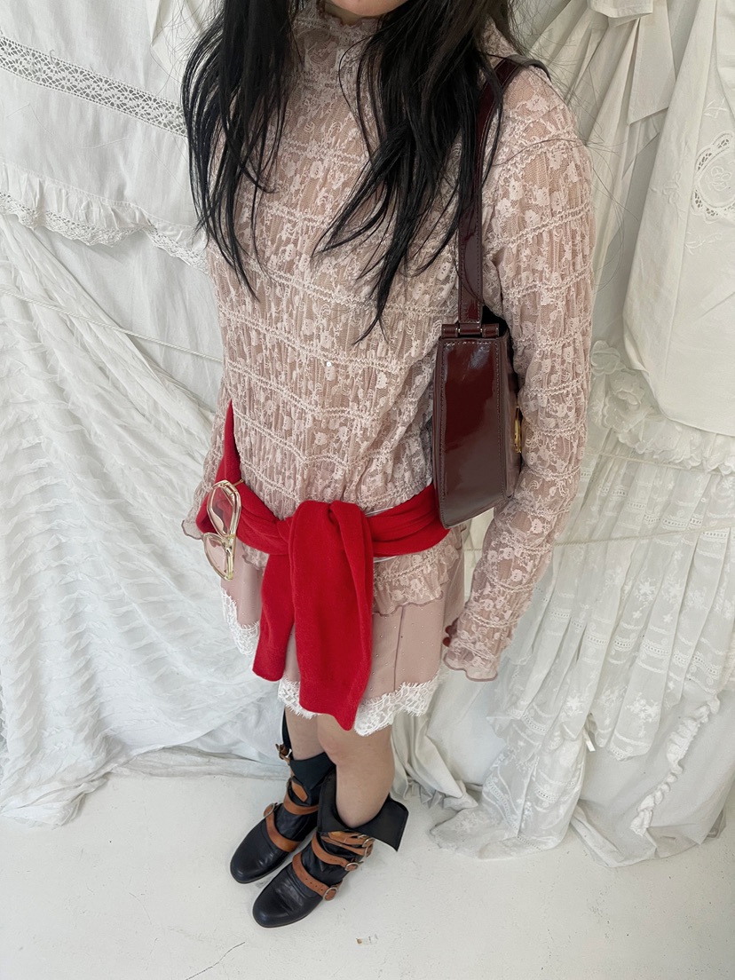 BOUTIQUE-L東大門實拍女裝新品真品休閑時尚人氣熱賣短裙BOUTIQUE-L短裙