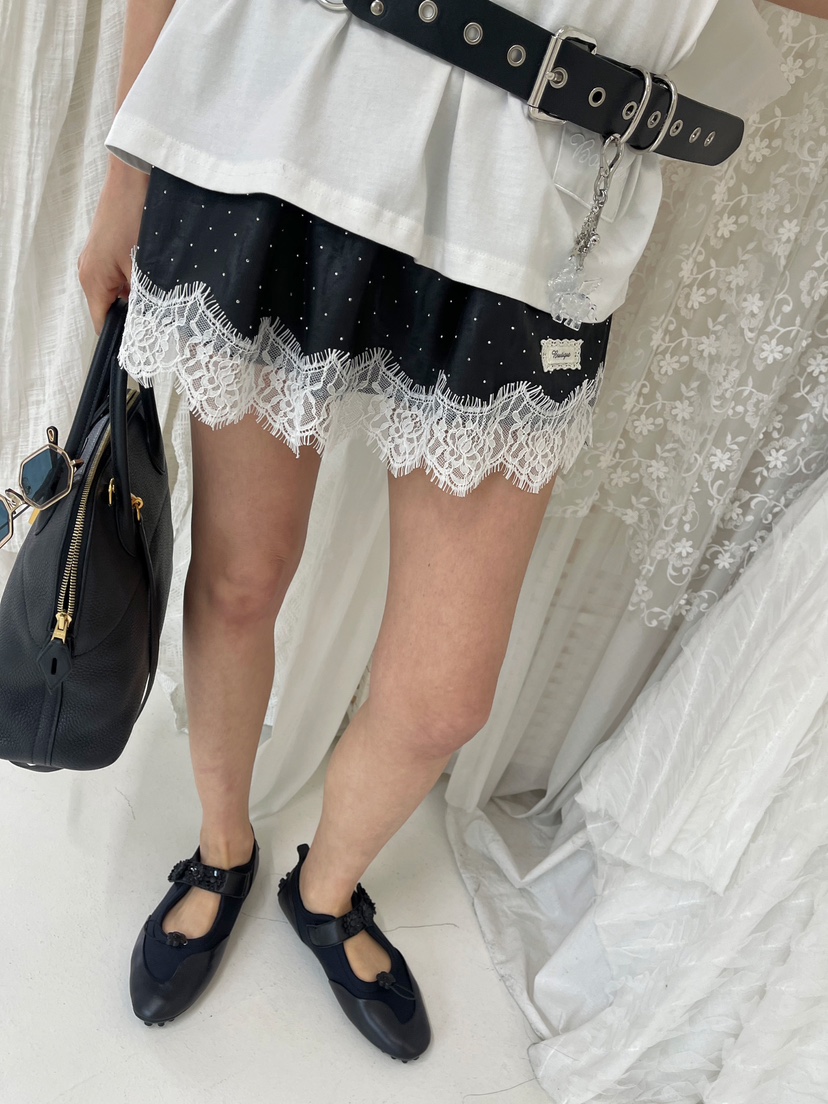 BOUTIQUE-L東大門實拍女裝新品真品休閑時尚人氣熱賣短裙BOUTIQUE-L短裙