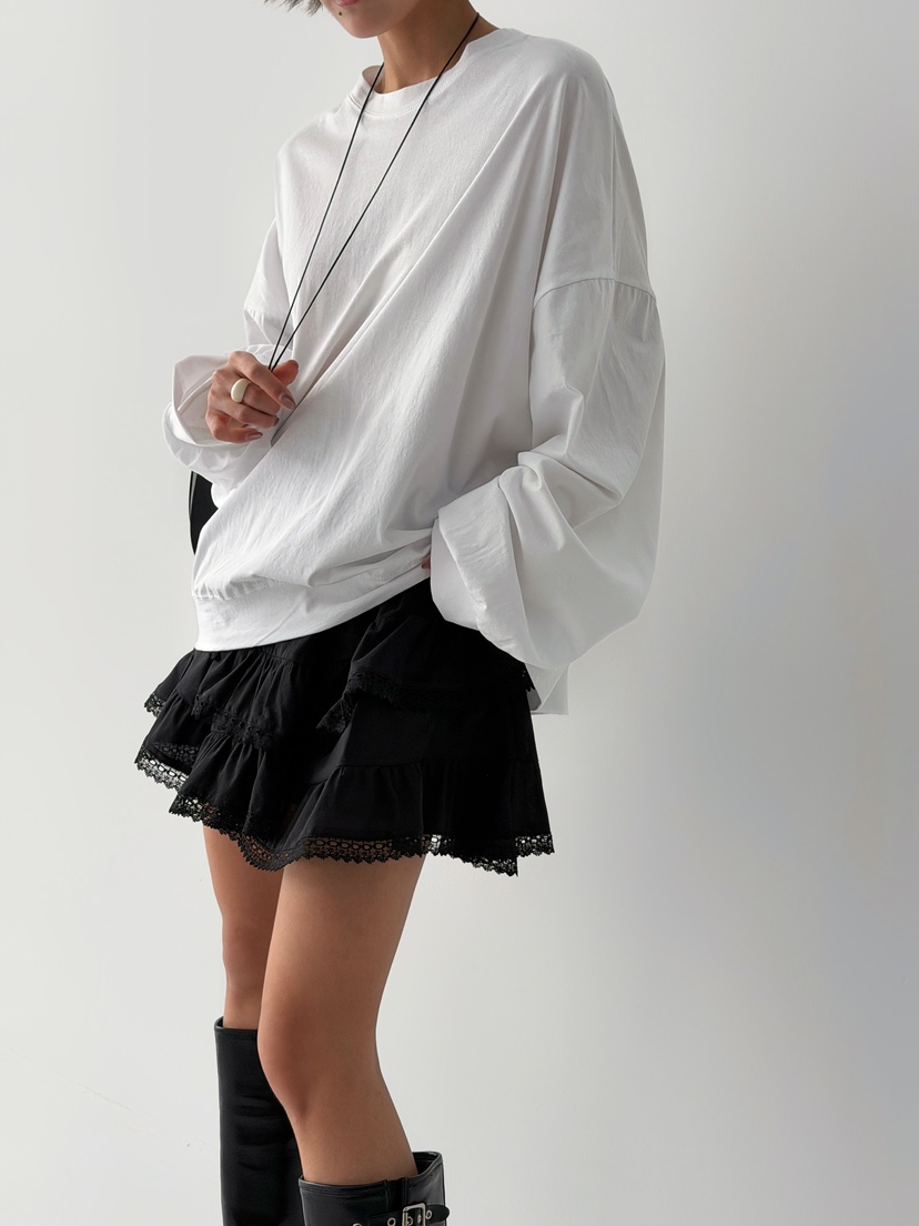 ANGLOG BEIGE韓國代購女裝新款熱賣26春夏長袖T恤不含配飾ANGLOG BEIGE長袖T恤