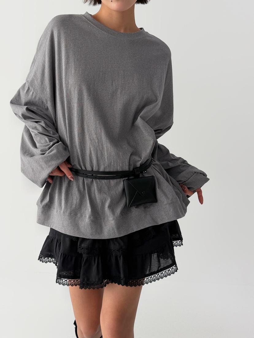 ANGLOG BEIGE韓國代購女裝新款熱賣26春夏長袖T恤不含配飾ANGLOG BEIGE長袖T恤