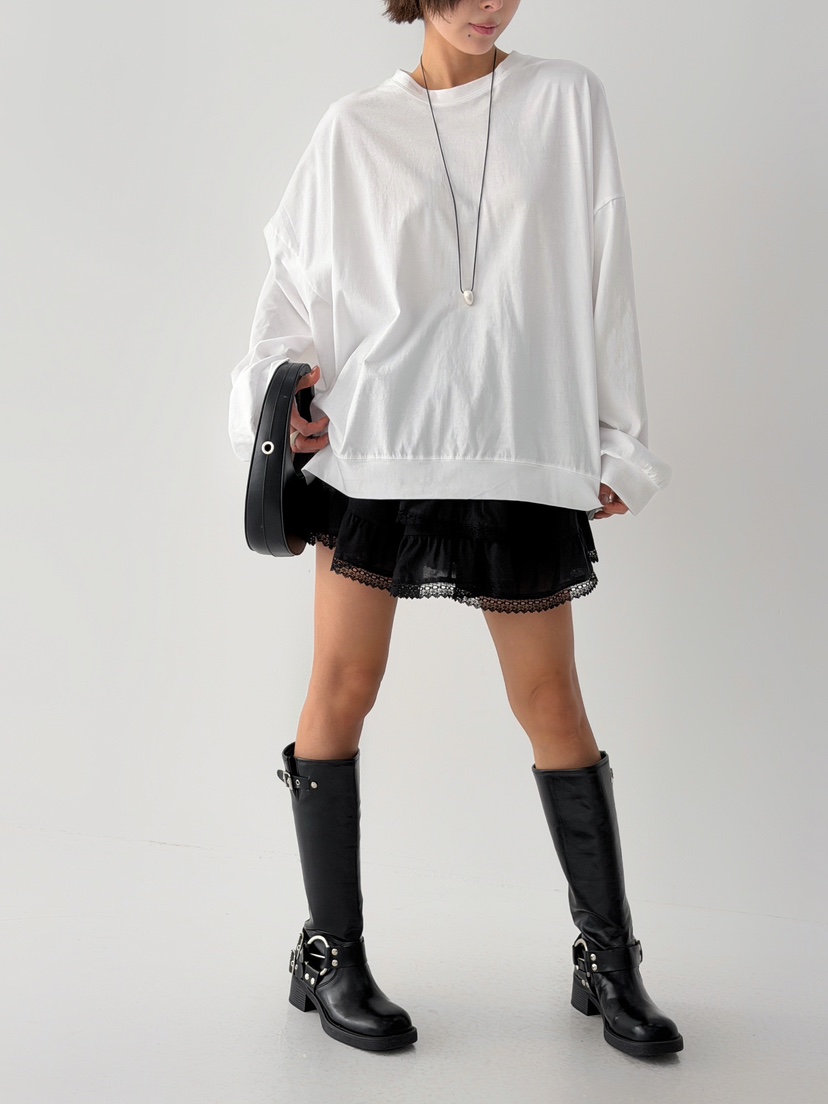 ANGLOG BEIGE韓國代購女裝新款熱賣26春夏長袖T恤不含配飾ANGLOG BEIGE長袖T恤