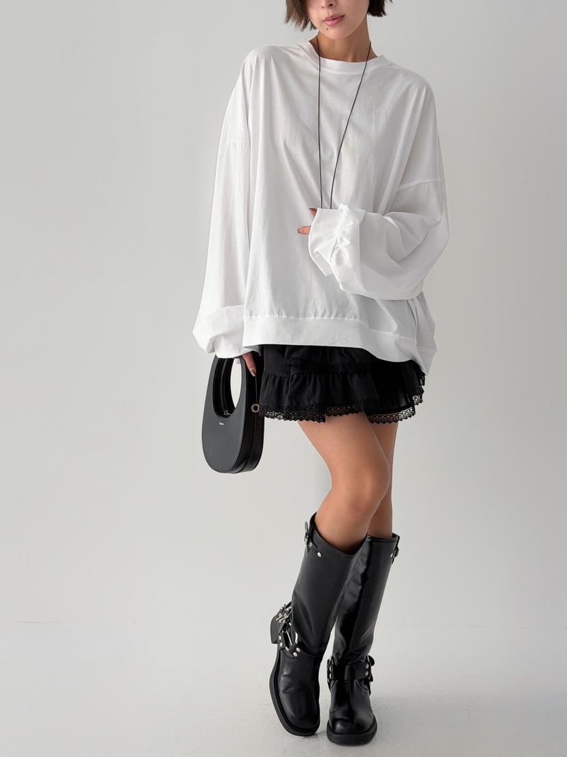 ANGLOG BEIGE韓國代購女裝新款熱賣26春夏長袖T恤不含配飾ANGLOG BEIGE長袖T恤