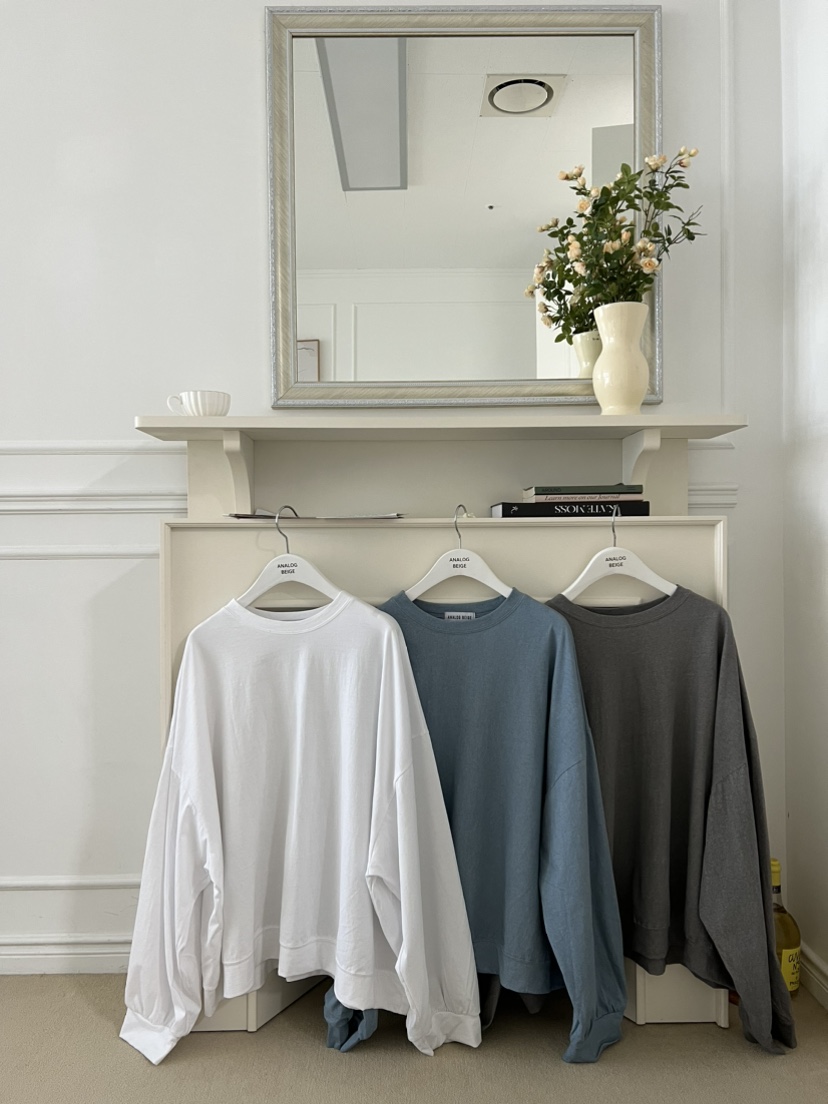 ANGLOG BEIGE韓國代購女裝新款熱賣26春夏長袖T恤不含配飾ANGLOG BEIGE長袖T恤