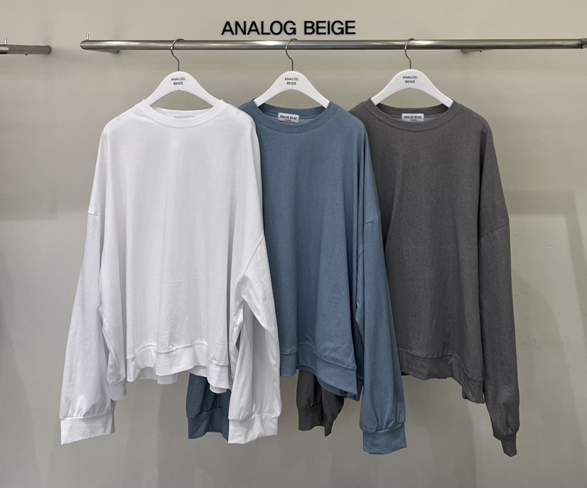 ANGLOG BEIGE韓國代購女裝新款熱賣26春夏長袖T恤不含配飾ANGLOG BEIGE長袖T恤