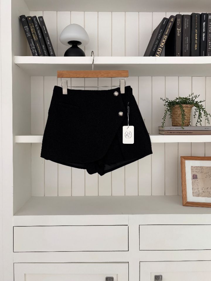 mars東大門代購女士新款休閑人氣26春夏熱賣時尚裙褲粗花呢mars裙褲圖色2