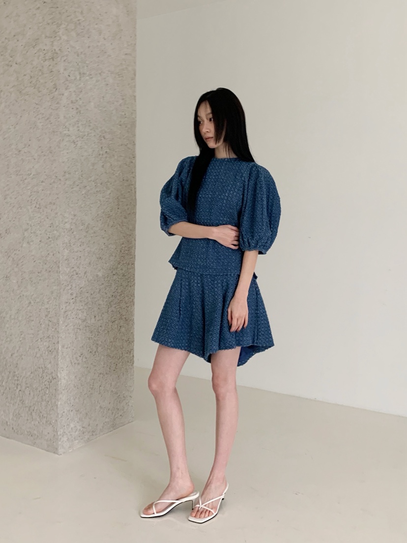 NEOUL東大門實拍女裝新品職業熱賣真品推薦時尚休閑人氣套裝NEOUL/ahin雙領標簽套裝