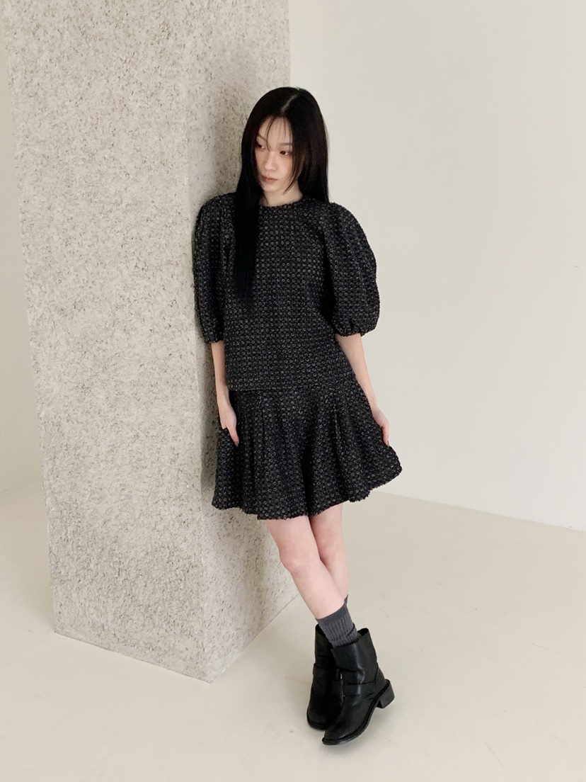 NEOUL東大門實拍女裝新品職業熱賣真品推薦時尚休閑人氣套裝NEOUL/ahin雙領標簽套裝