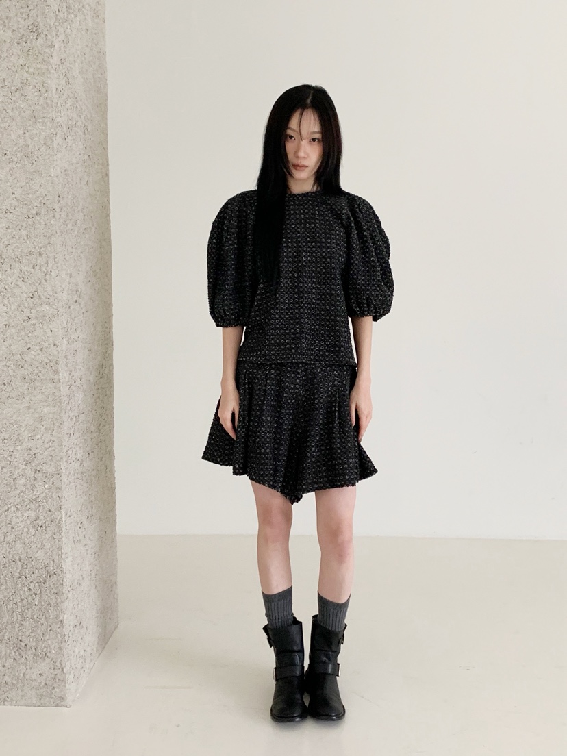 NEOUL東大門實拍女裝新品職業熱賣真品推薦時尚休閑人氣套裝NEOUL/ahin雙領標簽套裝