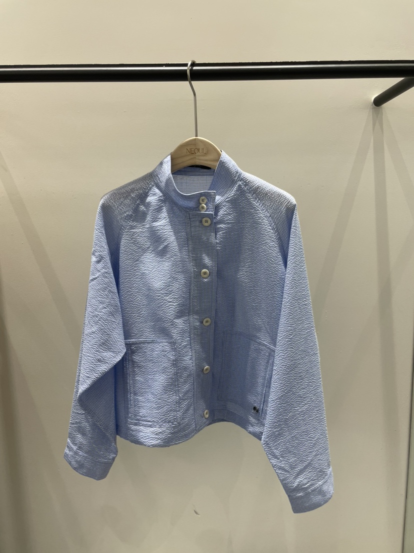 NEOUL韓國直郵女士新款職業真品熱賣休閑時尚人氣推薦夾克NEOUL/ahin雙領標簽夾克圖色1
