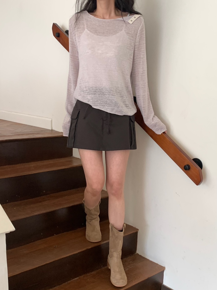 BLEECKER東大門實拍女裝新品真品時尚人氣推薦26春夏針織衫BLEECKER針織衫