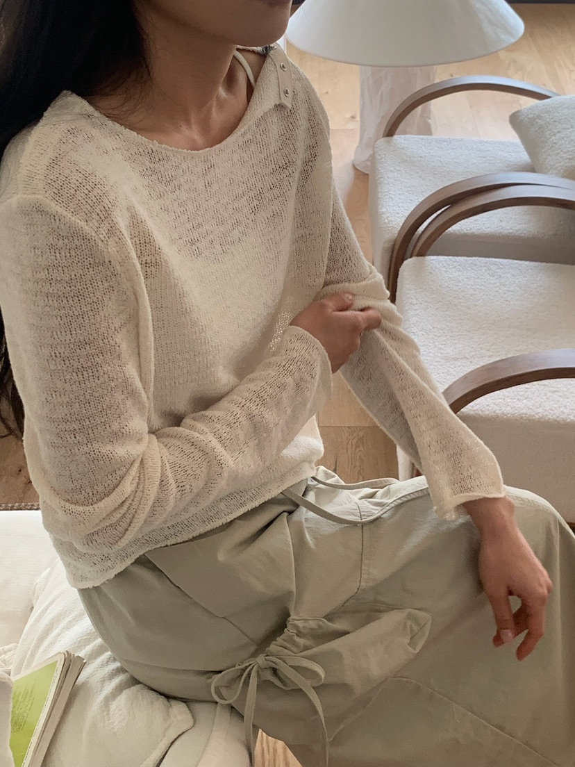 BLEECKER東大門實拍女裝新品真品時尚人氣推薦26春夏針織衫BLEECKER針織衫