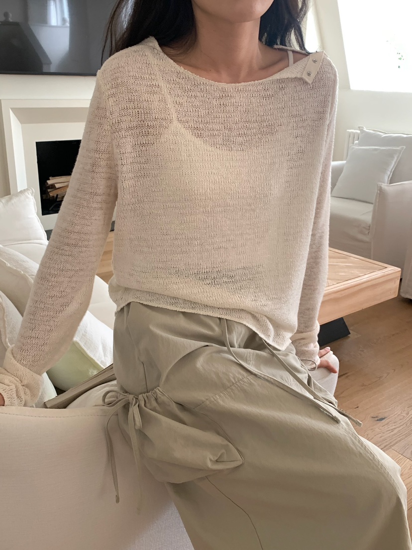 BLEECKER東大門實拍女裝新品真品時尚人氣推薦26春夏針織衫BLEECKER針織衫