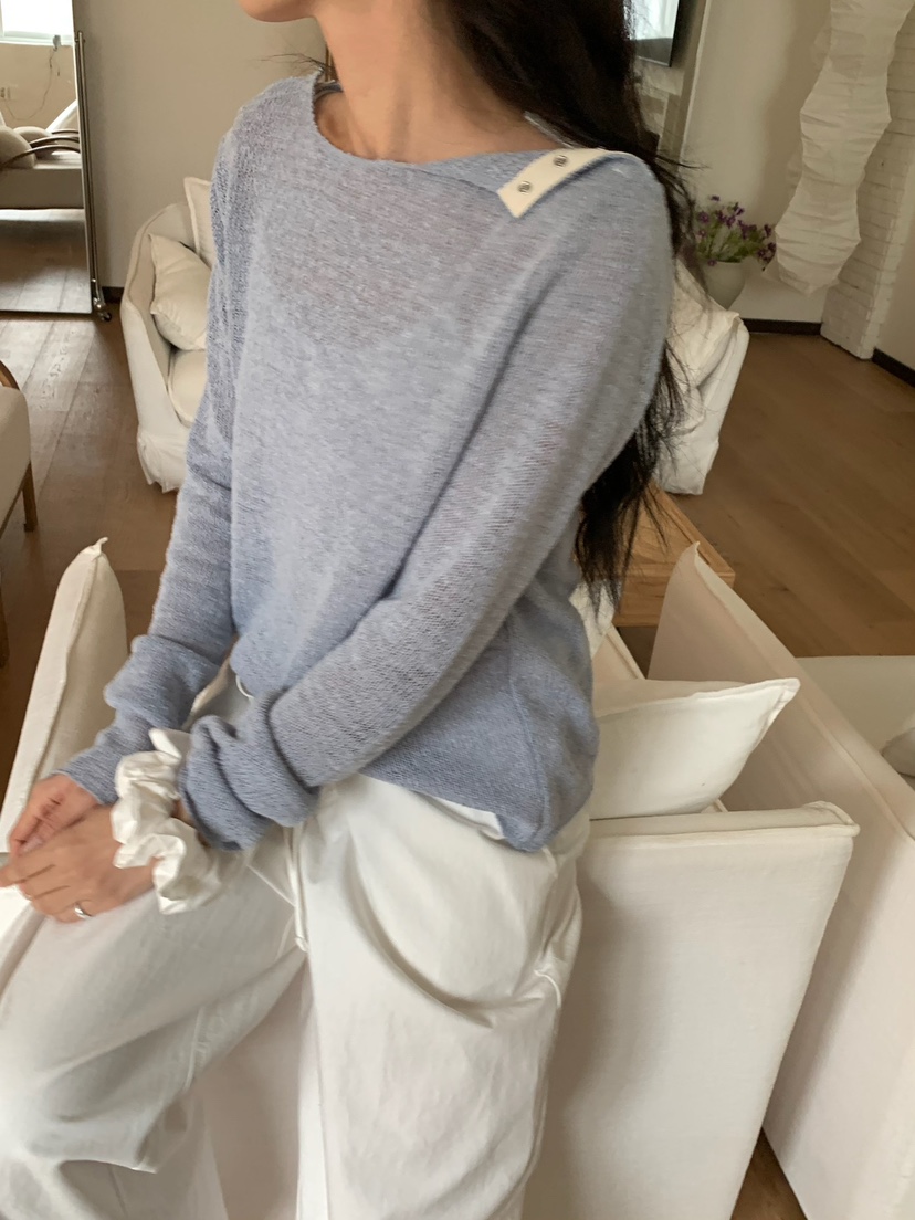 BLEECKER東大門實拍女裝新品真品時尚人氣推薦26春夏針織衫BLEECKER針織衫