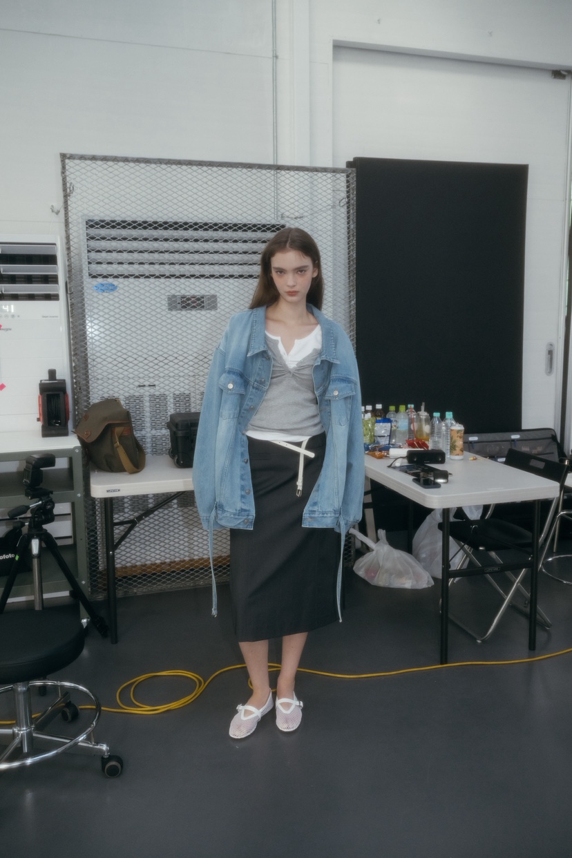 UNBOUND東大門實拍女士新品休閑26春夏半身裙中短裙不含腰帶UNBOUND半身裙/中短裙