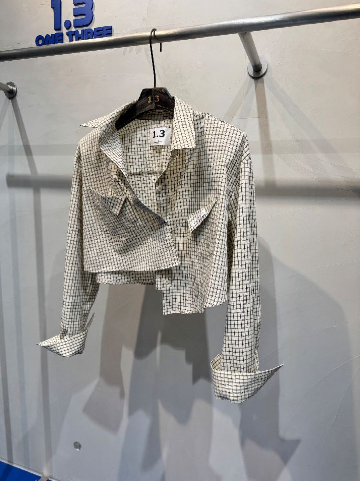 1.3東大門代購女裝新品職業休閑推薦時尚26春夏襯衫蕾絲衫1.3襯衫/蕾絲衫