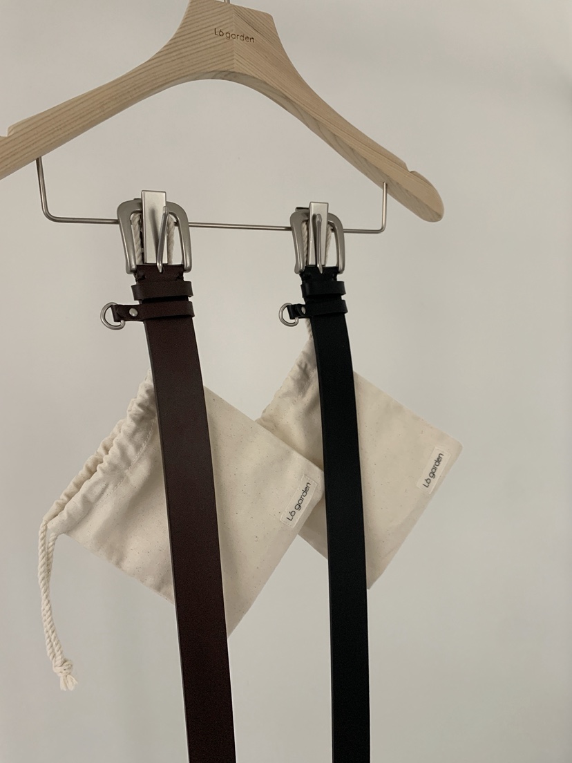 LOGARDEN韓國代購女裝新款26春夏推薦職業真品人氣時尚腰帶LO GARDEN腰帶