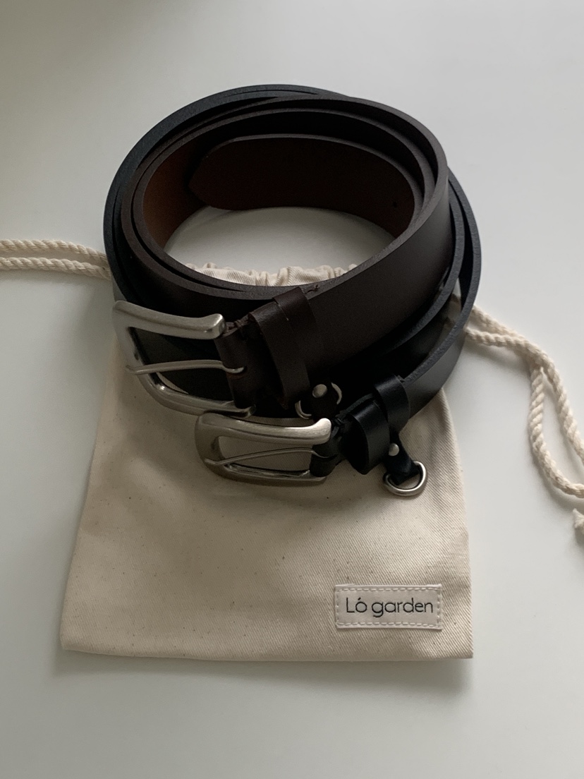 LOGARDEN韓國代購女裝新款26春夏推薦職業真品人氣時尚腰帶LO GARDEN腰帶