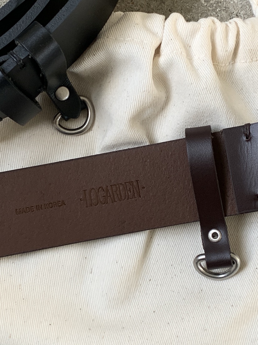 LOGARDEN韓國代購女裝新款26春夏推薦職業真品人氣時尚腰帶LO GARDEN腰帶