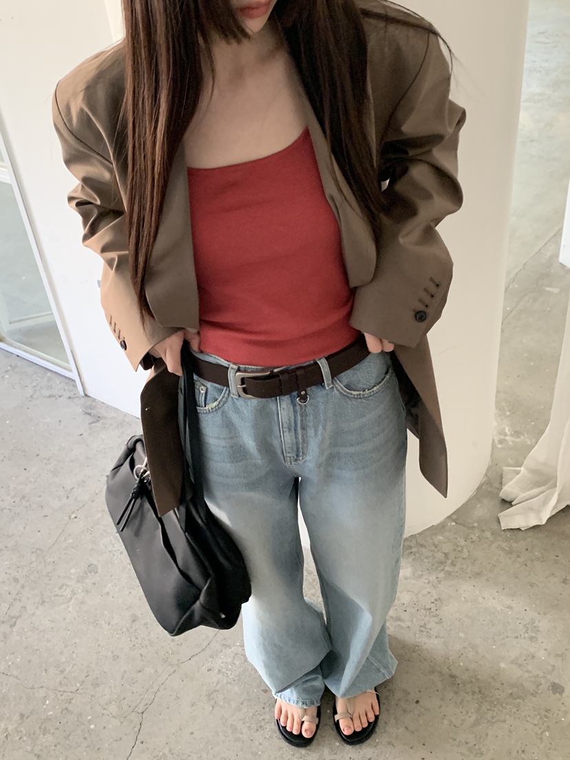 LOGARDEN韓國代購女裝新款26春夏推薦職業真品人氣時尚腰帶LO GARDEN腰帶