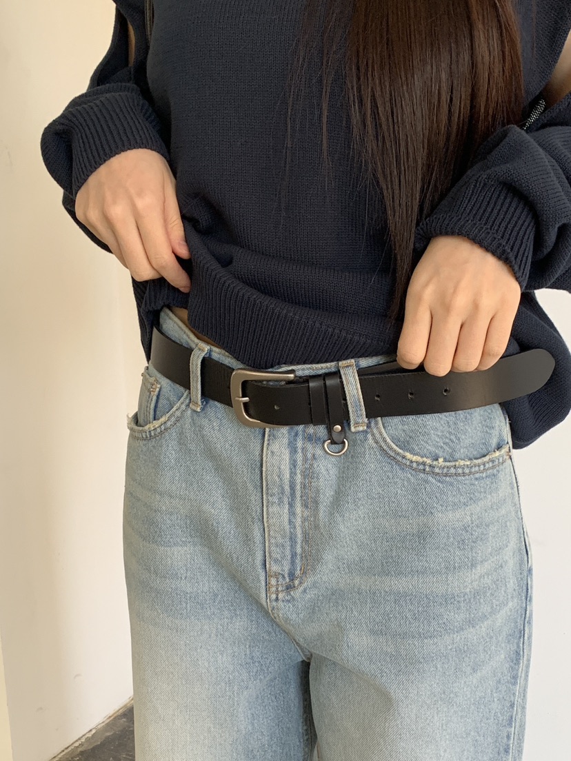 LOGARDEN韓國代購女裝新款26春夏推薦職業真品人氣時尚腰帶LO GARDEN腰帶