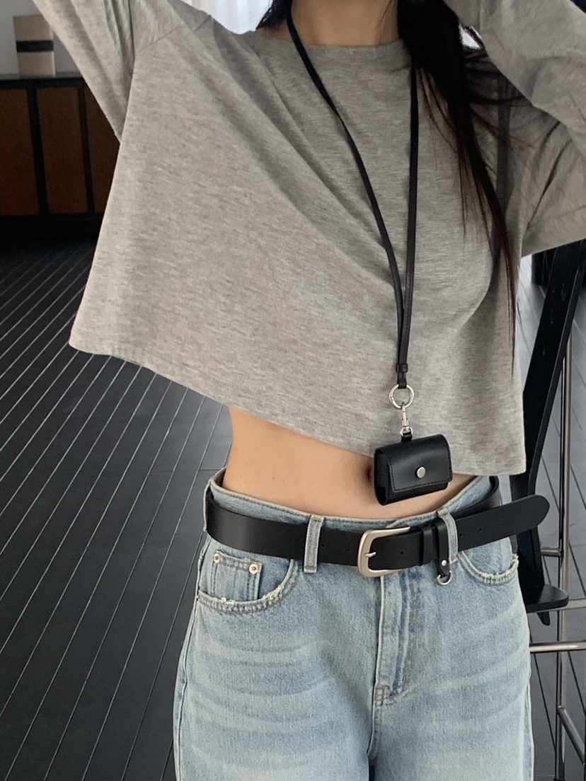 LOGARDEN韓國代購女裝新款26春夏推薦職業真品人氣時尚腰帶LO GARDEN腰帶