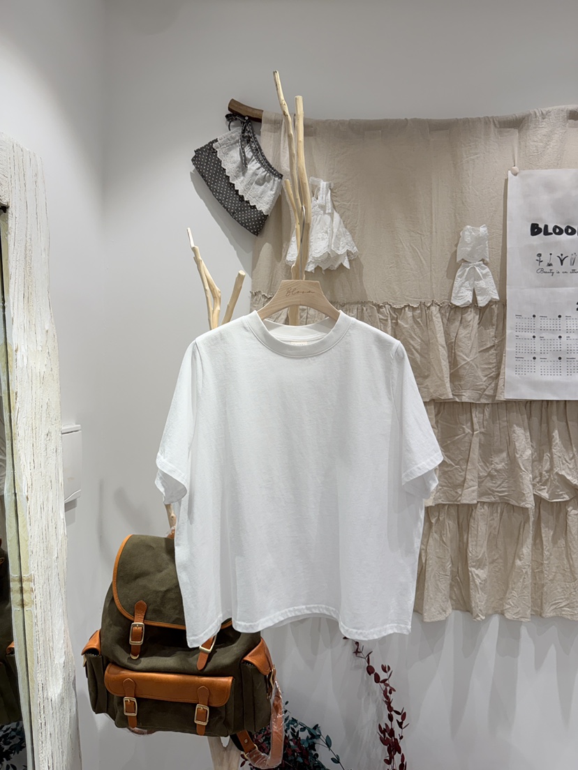 BLOOM韓國直郵女裝新款休閑推薦職業人氣26春夏真品熱賣T恤BLOOM-ST恤圖色1
