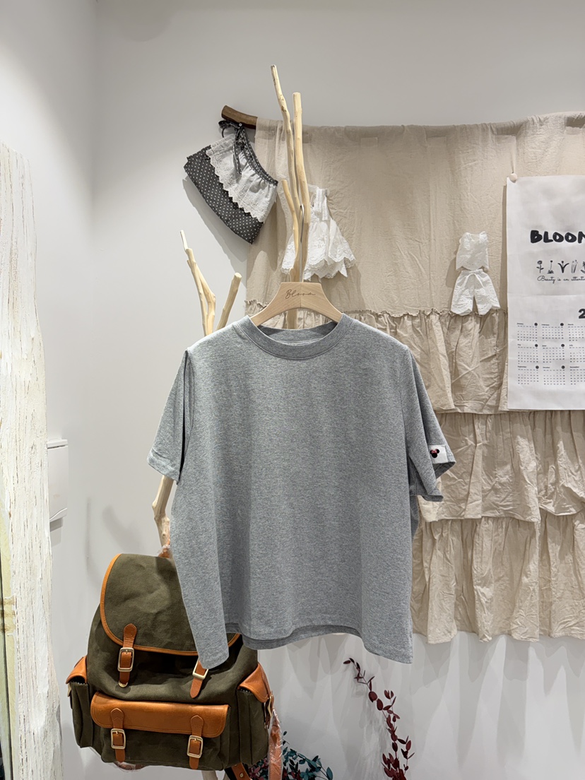 BLOOM韓國直郵女裝新款休閑推薦職業人氣26春夏真品熱賣T恤BLOOM-ST恤圖色3