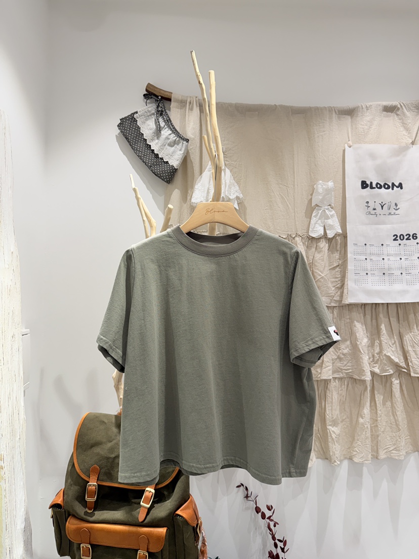 BLOOM韓國直郵女裝新款休閑推薦職業人氣26春夏真品熱賣T恤BLOOM-ST恤圖色5
