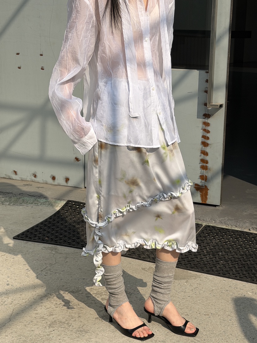 MURMUR東大門代購女裝新品時尚職業26春夏人氣襯衫蕾絲衫MURMUR襯衫/蕾絲衫