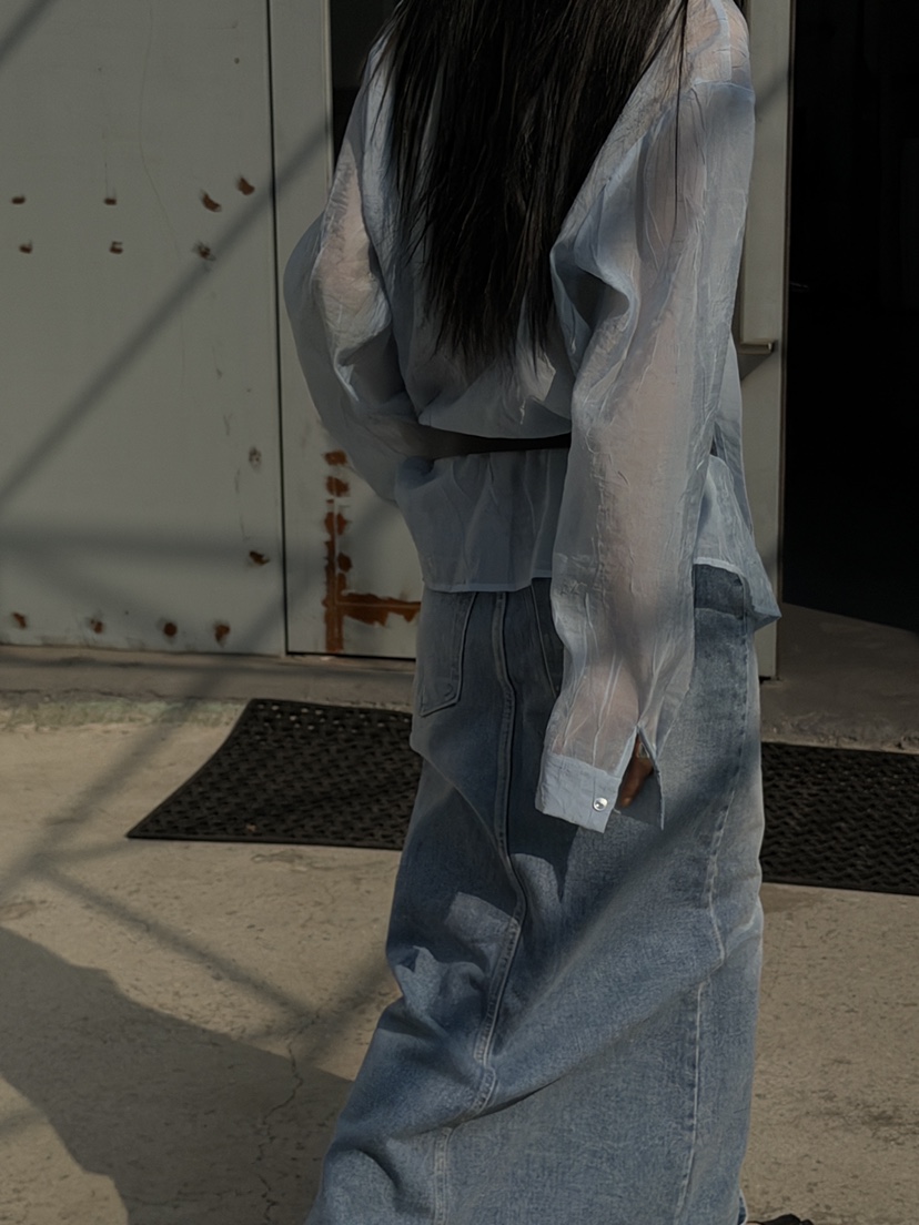 MURMUR東大門代購女裝新品時尚職業26春夏人氣襯衫蕾絲衫MURMUR襯衫/蕾絲衫