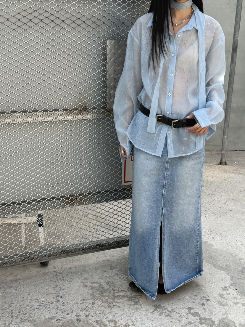 MURMUR東大門代購女裝新品時尚職業26春夏人氣襯衫蕾絲衫MURMUR襯衫/蕾絲衫