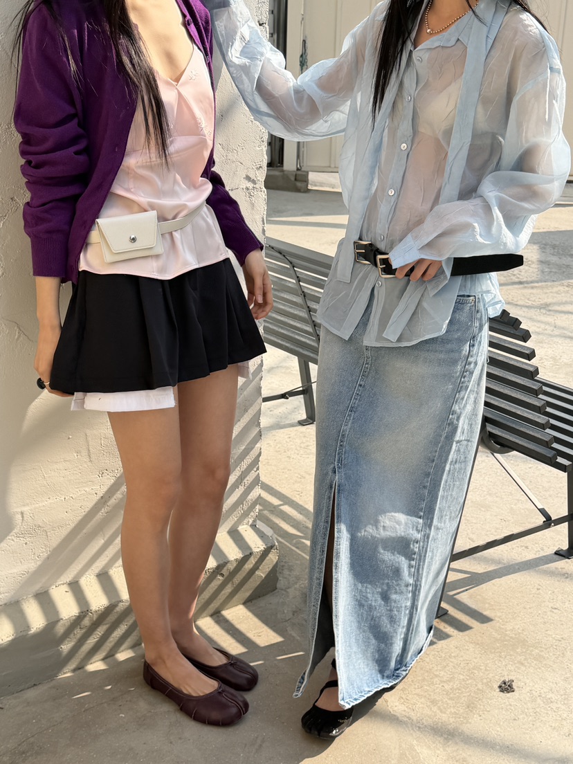 MURMUR東大門代購女裝新品時尚職業26春夏人氣襯衫蕾絲衫MURMUR襯衫/蕾絲衫