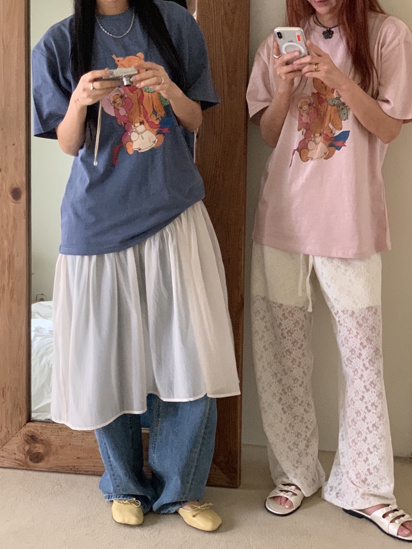 SUNDER MARKET韓國直郵女裝新款時尚26春夏推薦T恤不含內搭SUNDER MARKETT恤