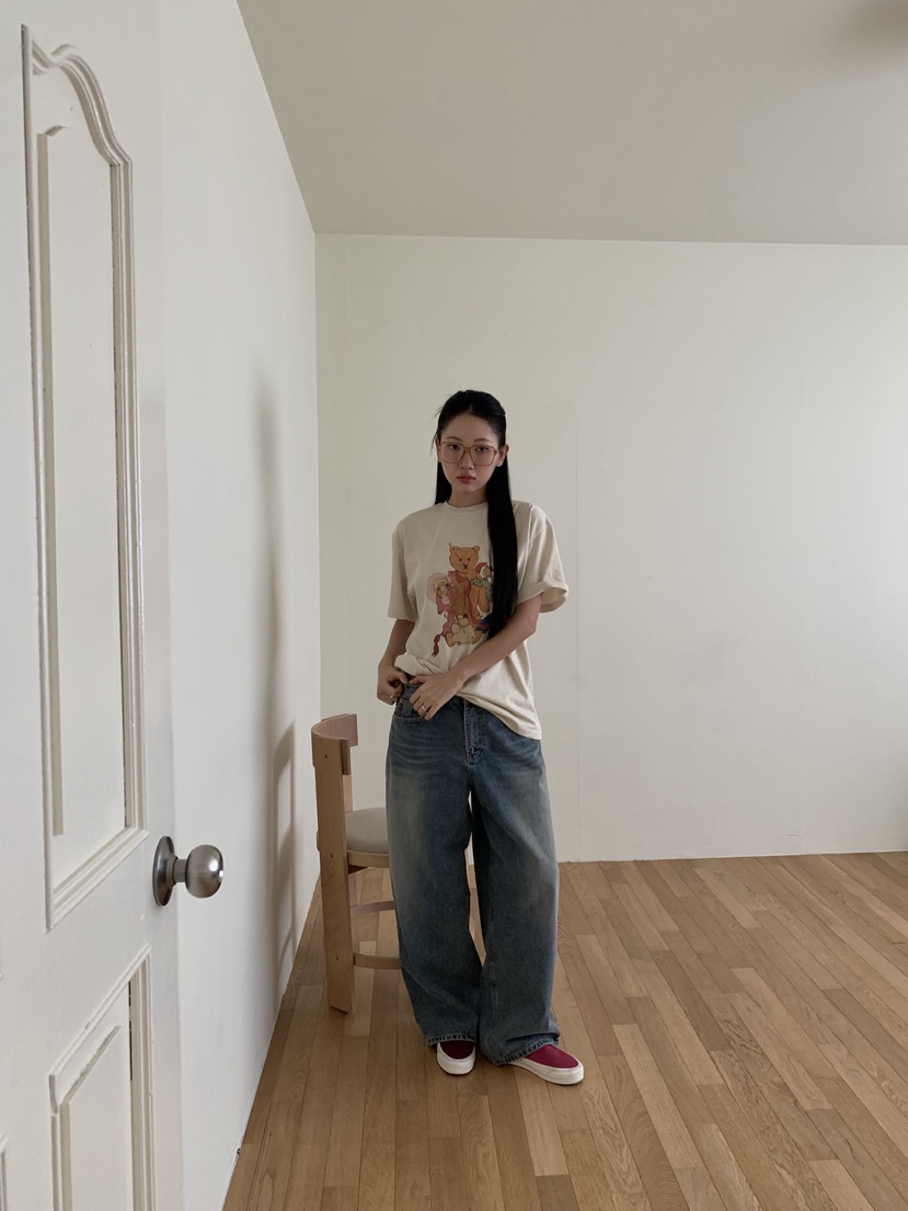 SUNDER MARKET韓國直郵女裝新款時尚26春夏推薦T恤不含內搭SUNDER MARKETT恤