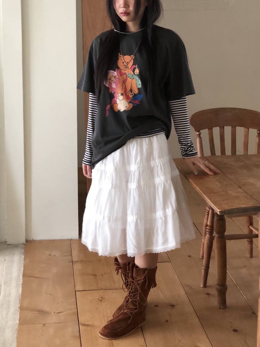 SUNDER MARKET韓國直郵女裝新款時尚26春夏推薦T恤不含內搭SUNDER MARKETT恤