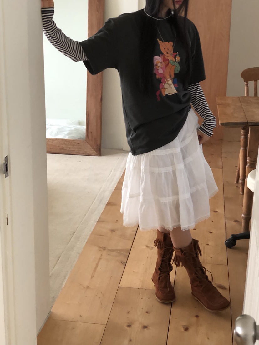 SUNDER MARKET韓國直郵女裝新款時尚26春夏推薦T恤不含內搭SUNDER MARKETT恤